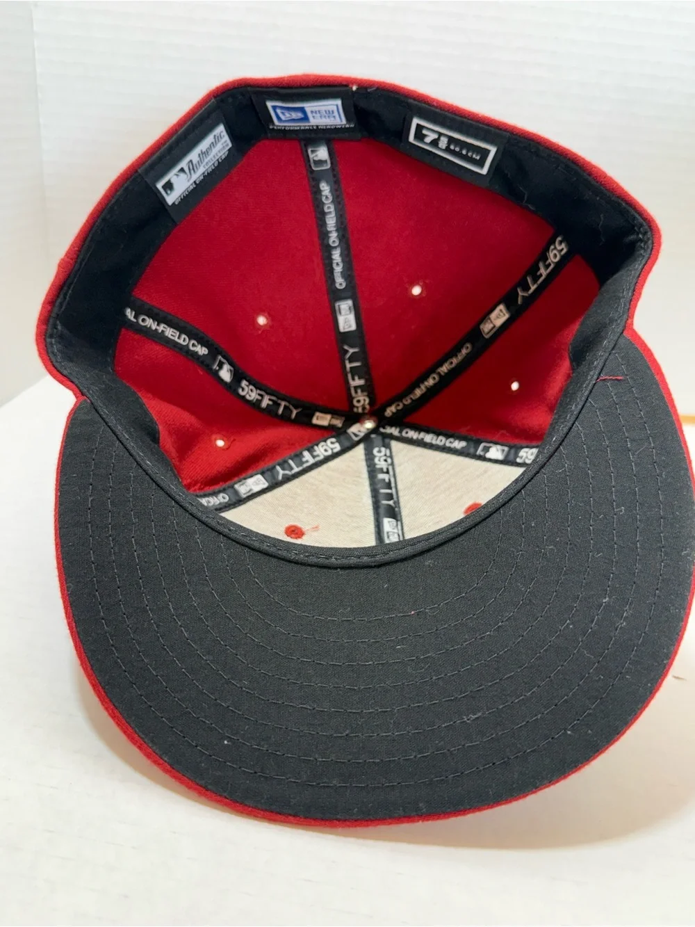 2007 Sedona Red Arizona Diamondbacks On Field Cap 59Fifty 7 5/8